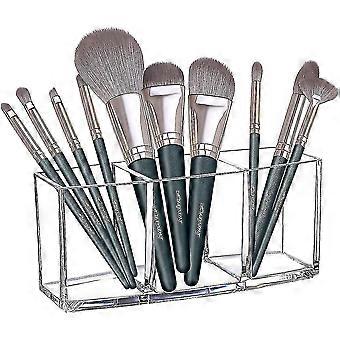 Acrylic Makeup Brush Organizer, Display Holder Cosmetic Storage Box