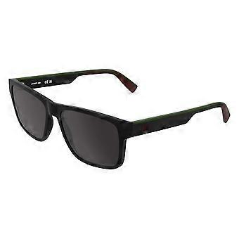 Sunglasses Lacoste L6076S MATTE BLACK GREEN/GREY 58/17/145 Man