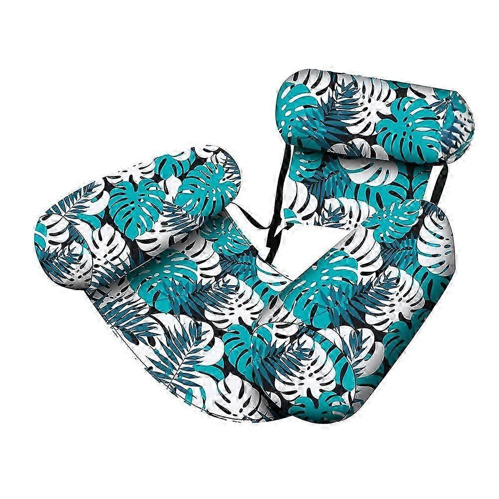 Inflatable Lounge Chair for Adults, Adjustable Back Support, Portable Pool Float
