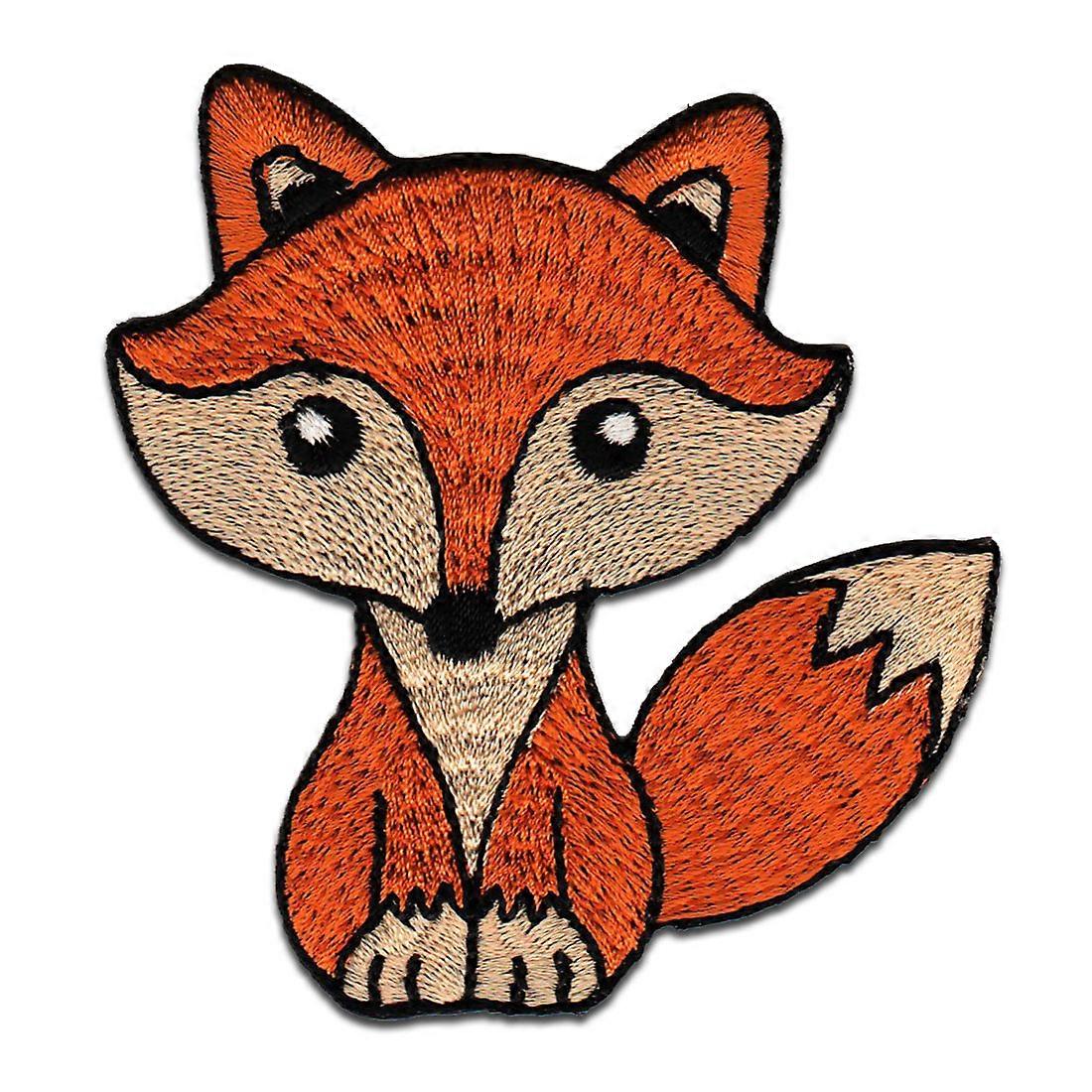 Patch / Iron-on patch - Fox Animal - Patches / Iron-on