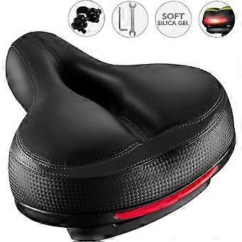 Comfortable Bike Saddle Dual Shock Absorbing Memory Foam Padding For Men