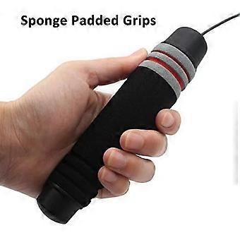 PVC Bearing Weighted Cordless Jump Rope Adult Fat Burning Home Fitness Product