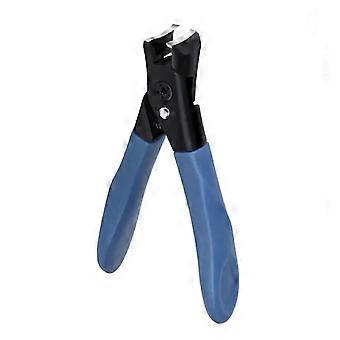 Ciseaux à ongles en acier inoxydable avec lame de précision, poignée ergonomique, format voyage