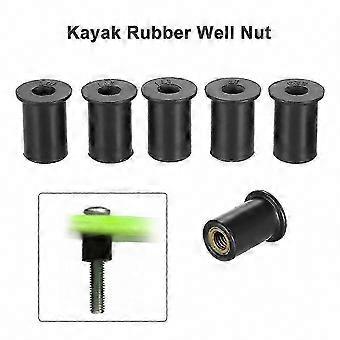 Well Nuts 6pcs M4/M5/M6 Rubber Fasteners Kayak Accessories CEdition 0301
