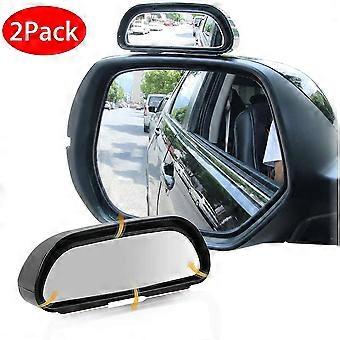 Espejo de punto ciego automático de 2 piezas, espejo de punto ciego hd impermeable, espejo retrovisor lateral de gran angular ajustable 360 premium para Universal Auto Suv Rv Ve