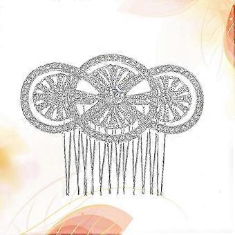Symmetrical Style Hair Comb Rhinestone Wedding Bridal Headpiece Hair Accessories Wedding Dress Accessories for Women