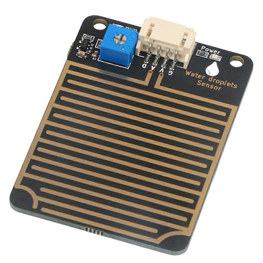 Digital Analog Raindrop Sensor Module Detect Raindrop Size PH2.0 for Arduino ESP32 Microbit Raspberry Pi