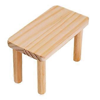Wooden Small Pet Climbing Platform Cage Accessory for Hamsters, Hedgehogs, Squirrels, Gerbils, Durable Rest and Play Toy, 1 Pack