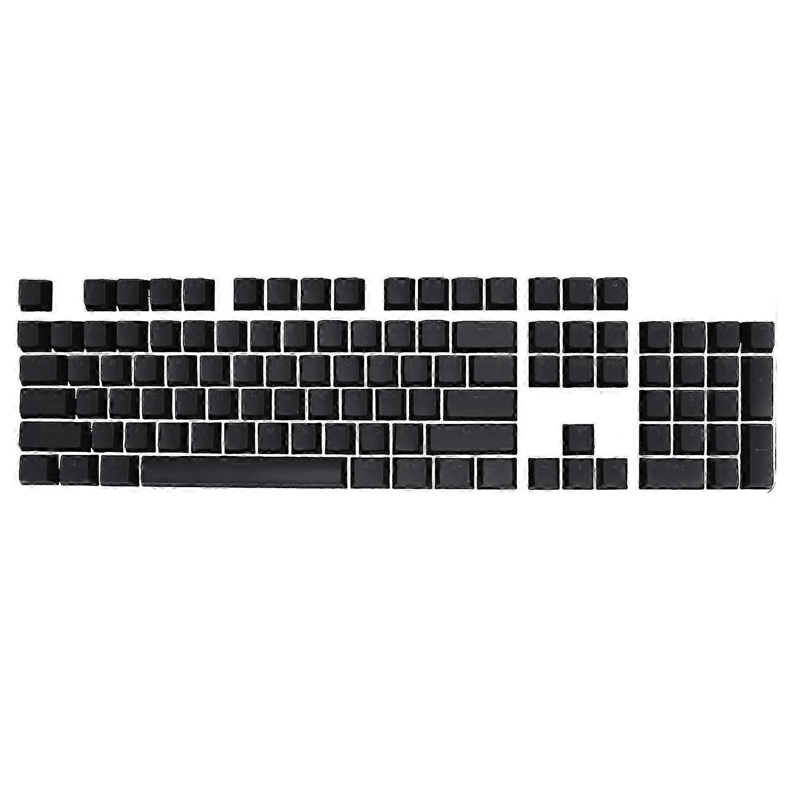 Transparent ABS Key Caps 104pcs