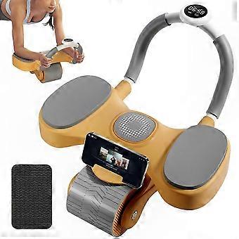 Double Wheel Core Workout Roller for Effective Abdominal Training and Stability Exercises