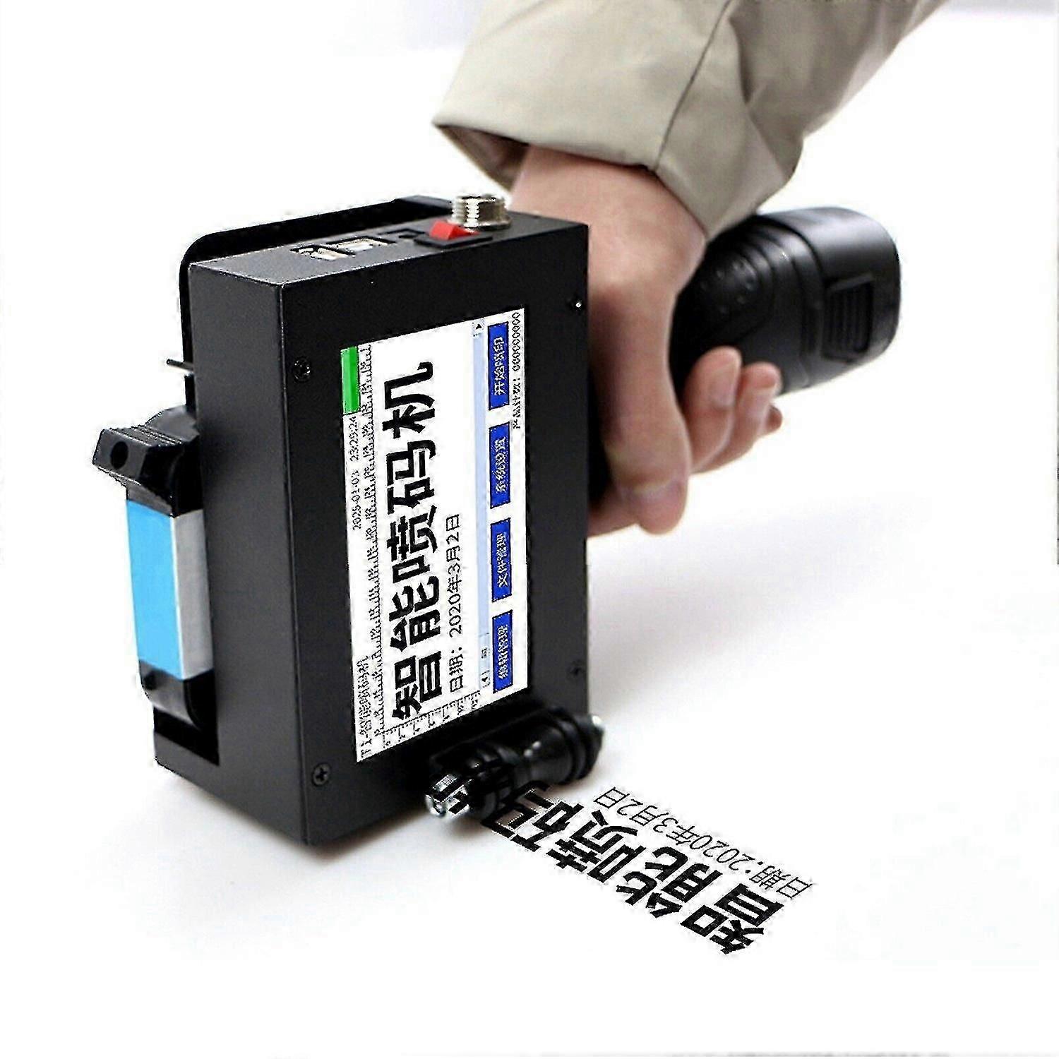 Smart Handheld Inkjet Printer for Code Date Barcode Printing