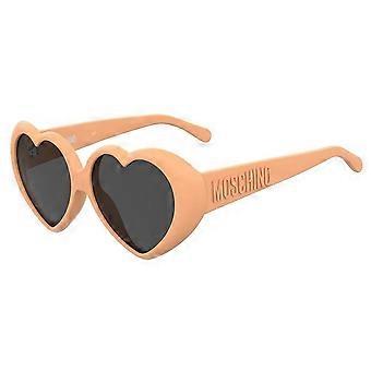 Moschino MOS128/S L7Q/IR Full Rim  Women Oval Sunglasses UV3 Original