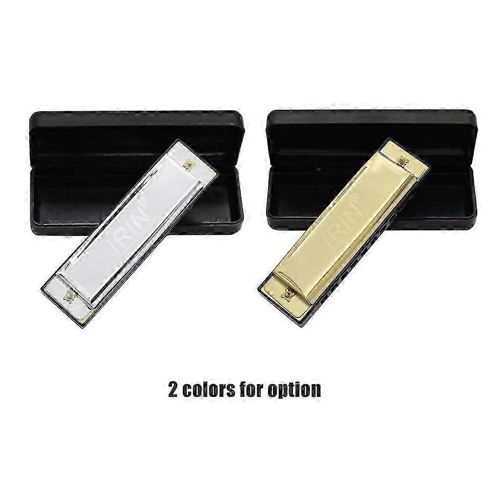 Silver C Key 10 Hole Harmonica