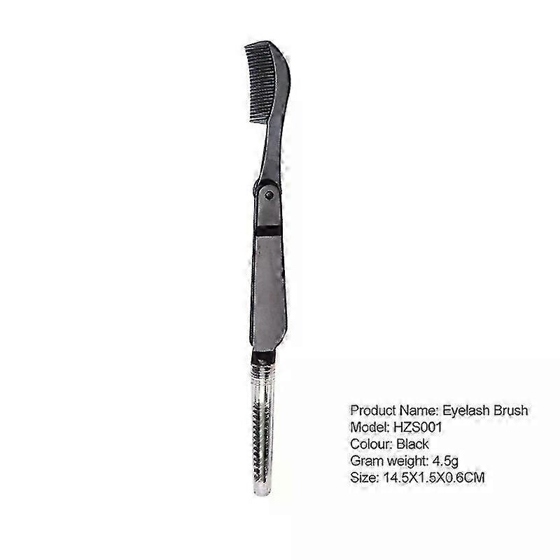 Foldable Eyelash Comb With Arc Design