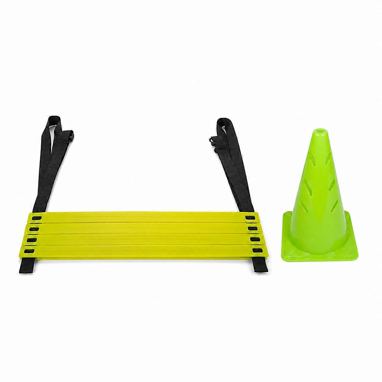 Agility Ladder Speed Cone Stackable Training Coordination Home Gym Outdoor