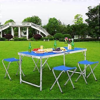 Klaptafel - Campingtafel - Kampeertafel - Picknicktafel - Blauw