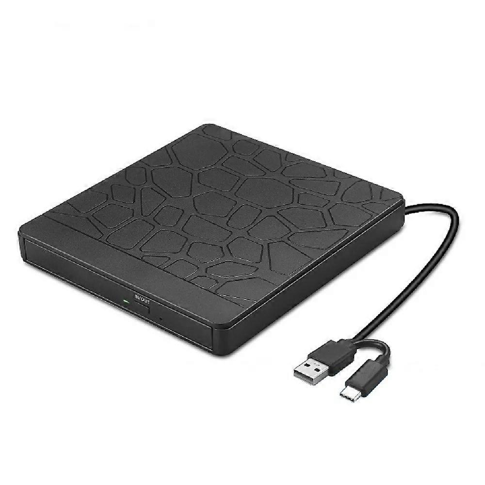 USB External Multi Functional Hub Optical Drive Recorder CD-R Writer Burner Card Reader For Computer Micro SD TF USB Disk