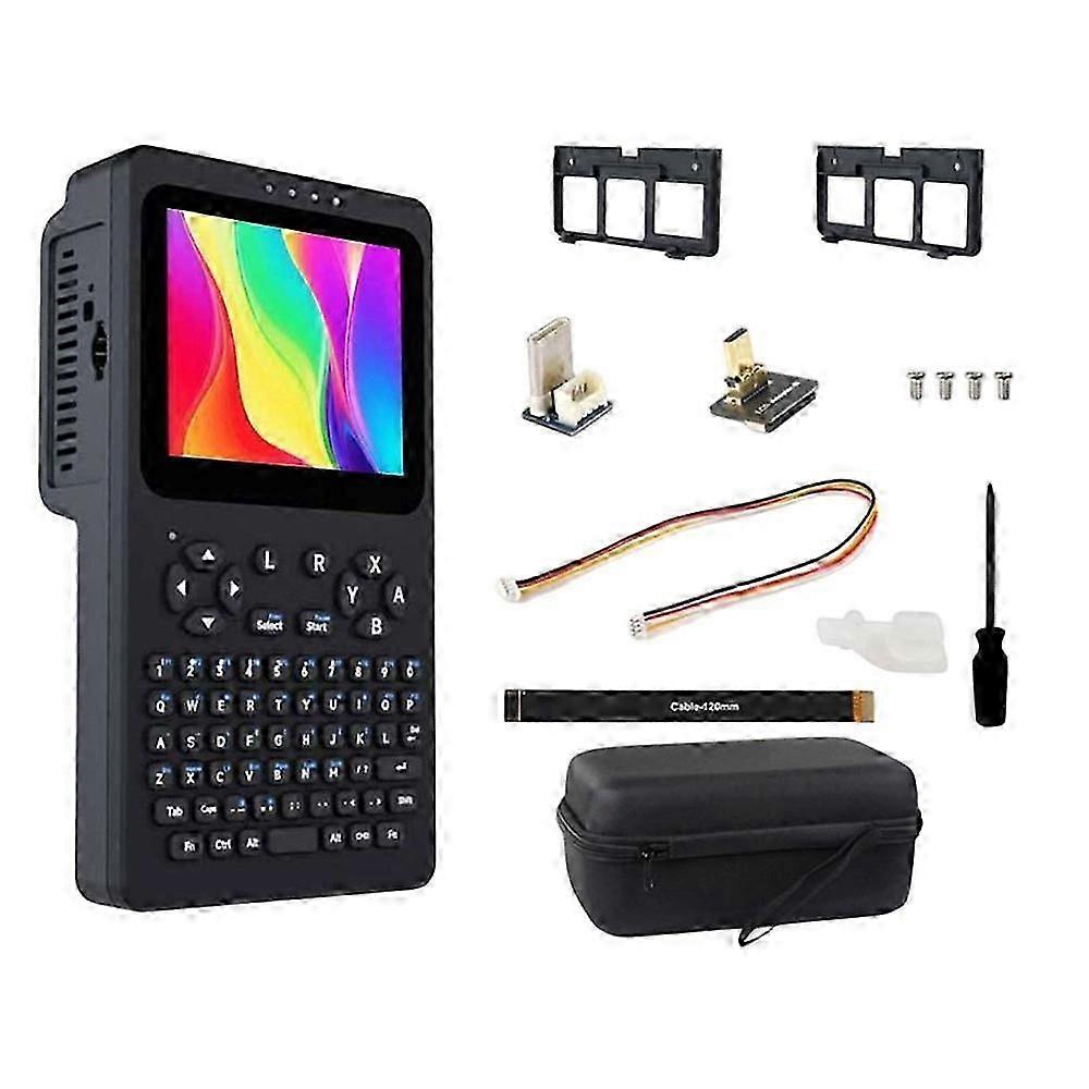 for Raspberry Pi Handheld Linux Terminal 3.5 Inch TouchScreen 640x480 Portable Development Console - Without Battery_HP