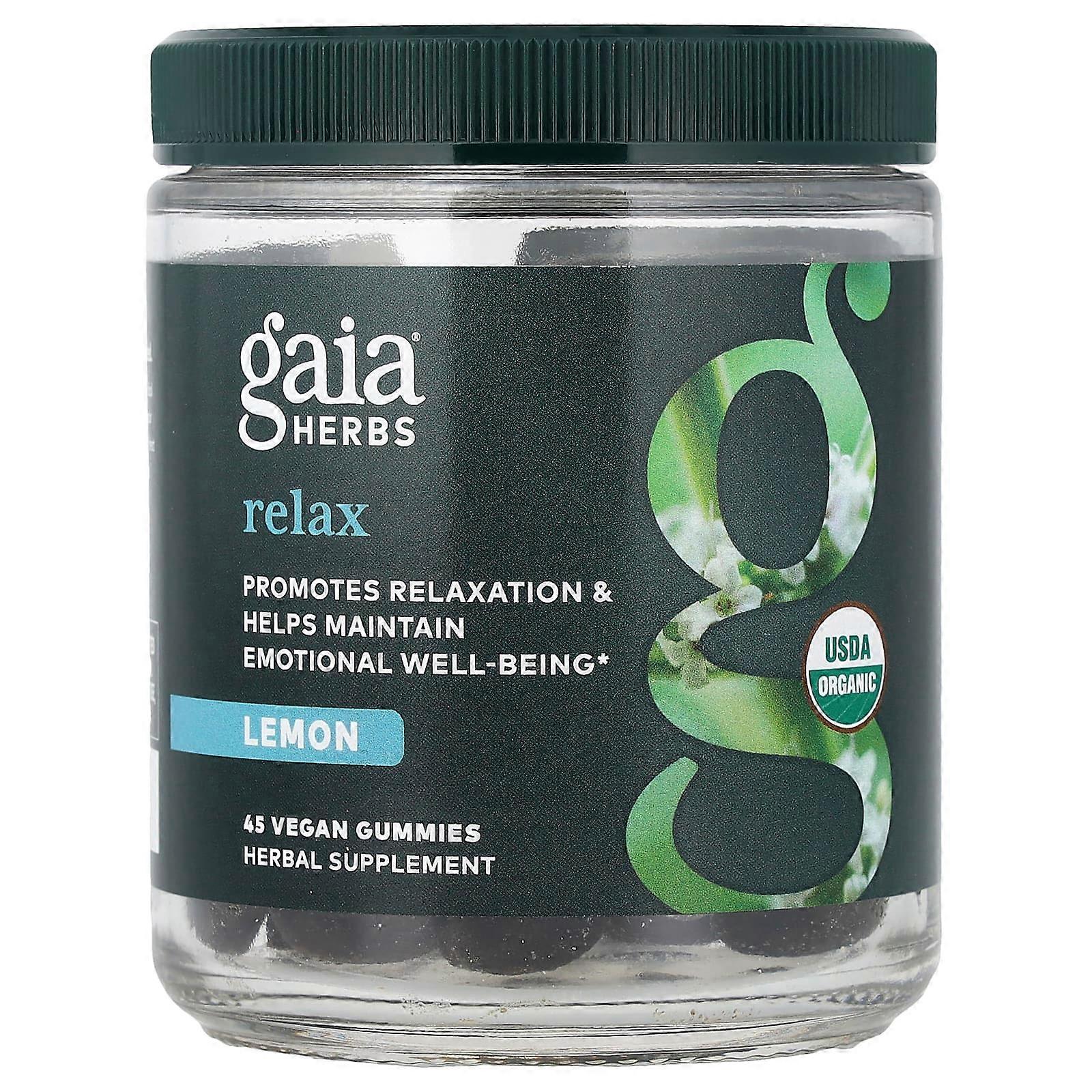 Gaia Herbs, Relax, 45 Gummies