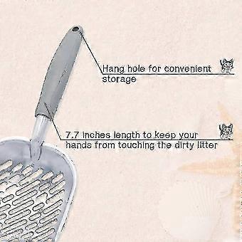 Safe Vivaglory Metal Cat Litter Scoop, 5, 5 — Ideal for Pet Grooming