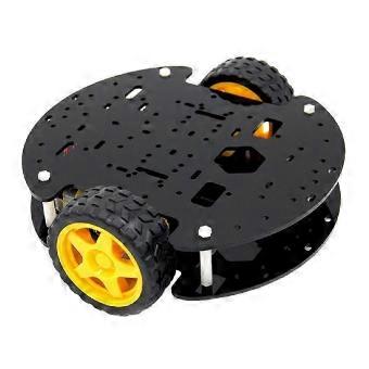 Robot Car Mobile Platform DC Obstacle Avoidance with Code Disk#gg
