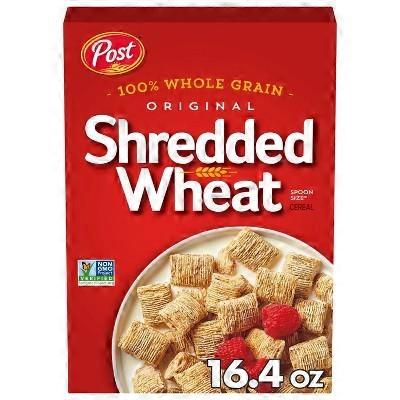 Post Shredded Wheat Breakfast Cereal, 16.4 oz