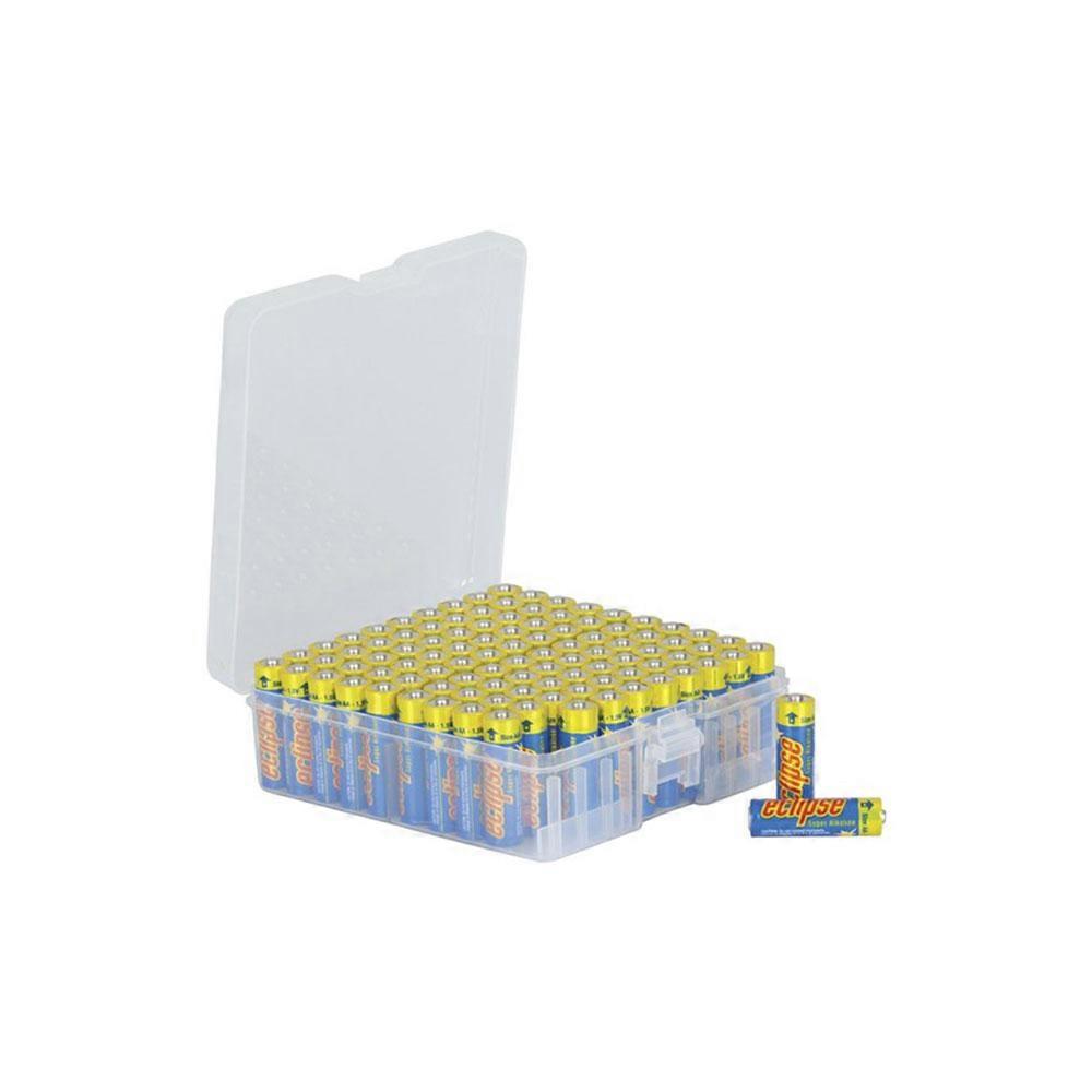 100PCS Eclipse Alkaline General Purpose Batteries AA Not Rechargeable 1.5V