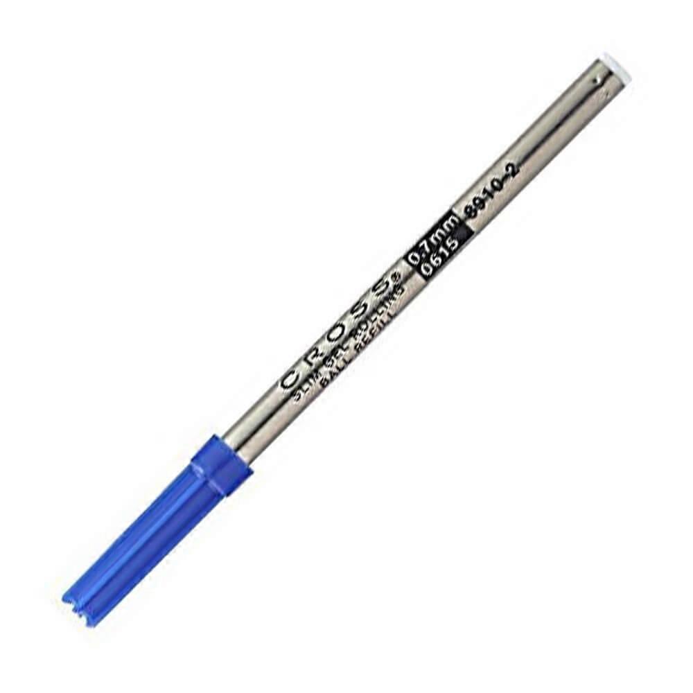 BLUE Authentic Cross Selectip Slim Rollerball Medium Point Pen Single Refill Gel