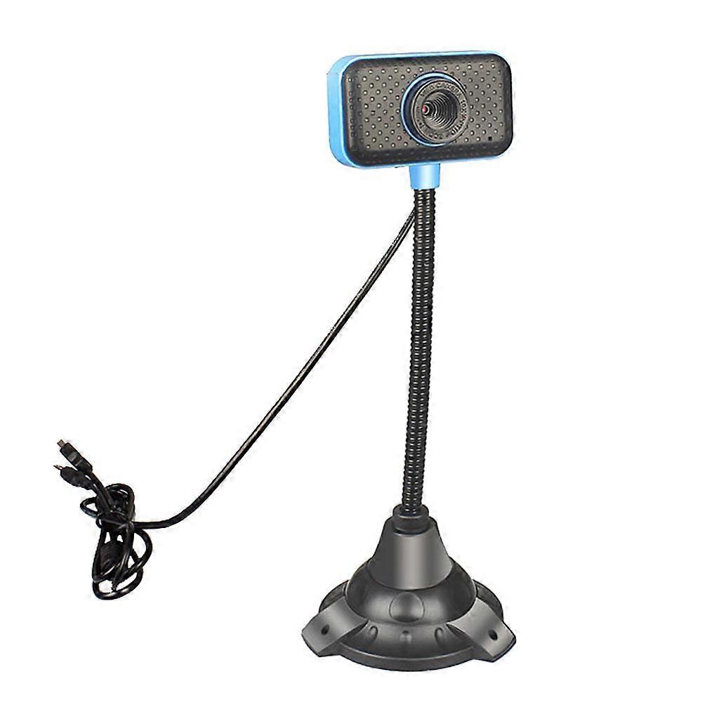 HD 480P Rotatable Webcam with Noise-Reduction Mic