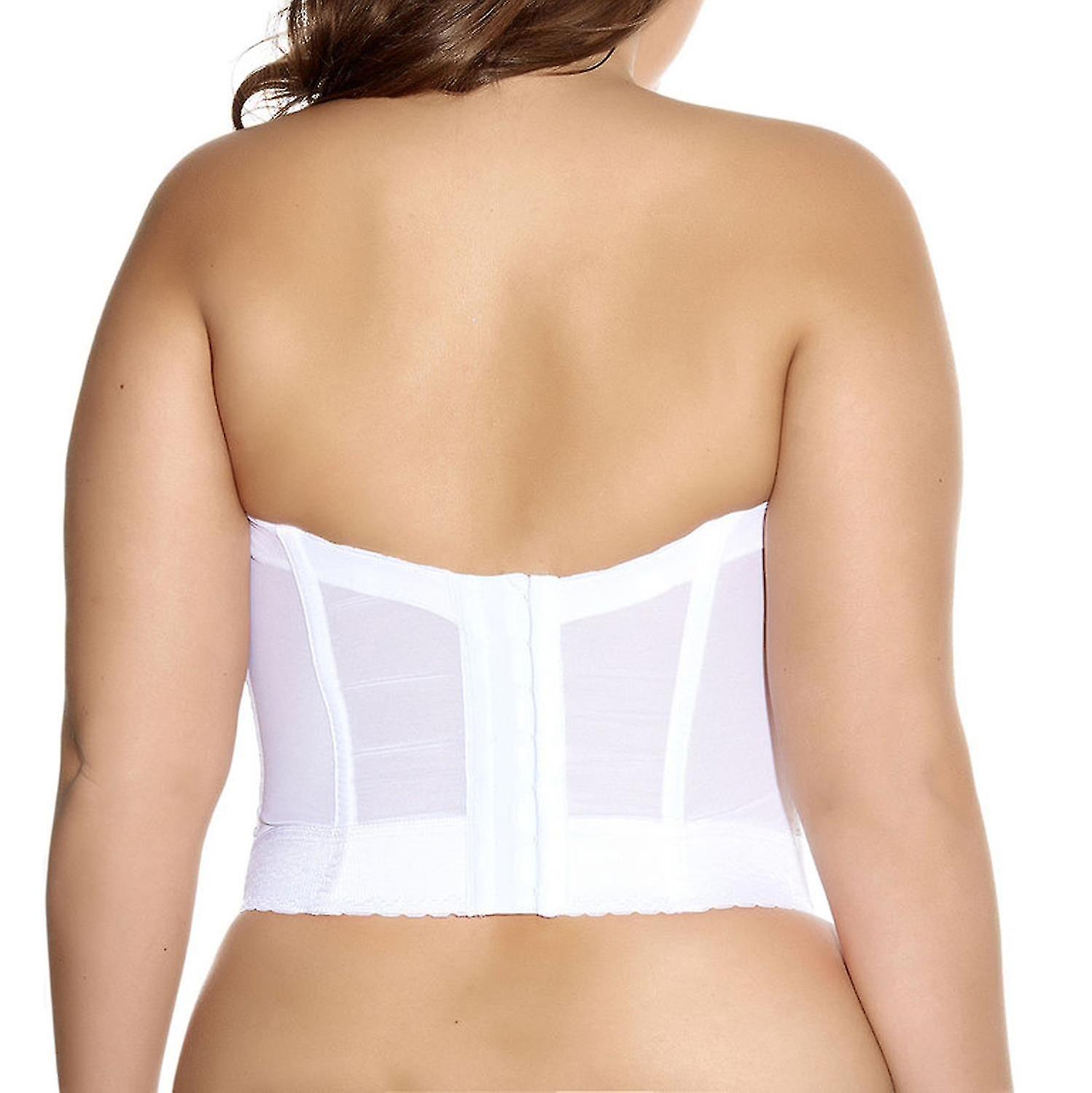 Spets Brud W Underwired Spets Bustier Vit (vassle) Cs