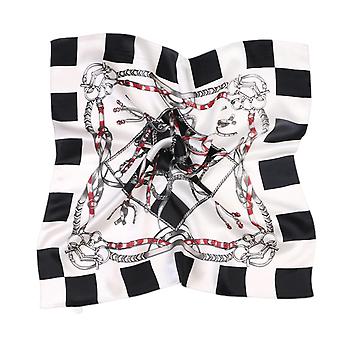 Silk Feeling Head Scarf Fashion Satin Hair Scarf Square Scarves for Women Gifts 20.820.8 inches, SR27