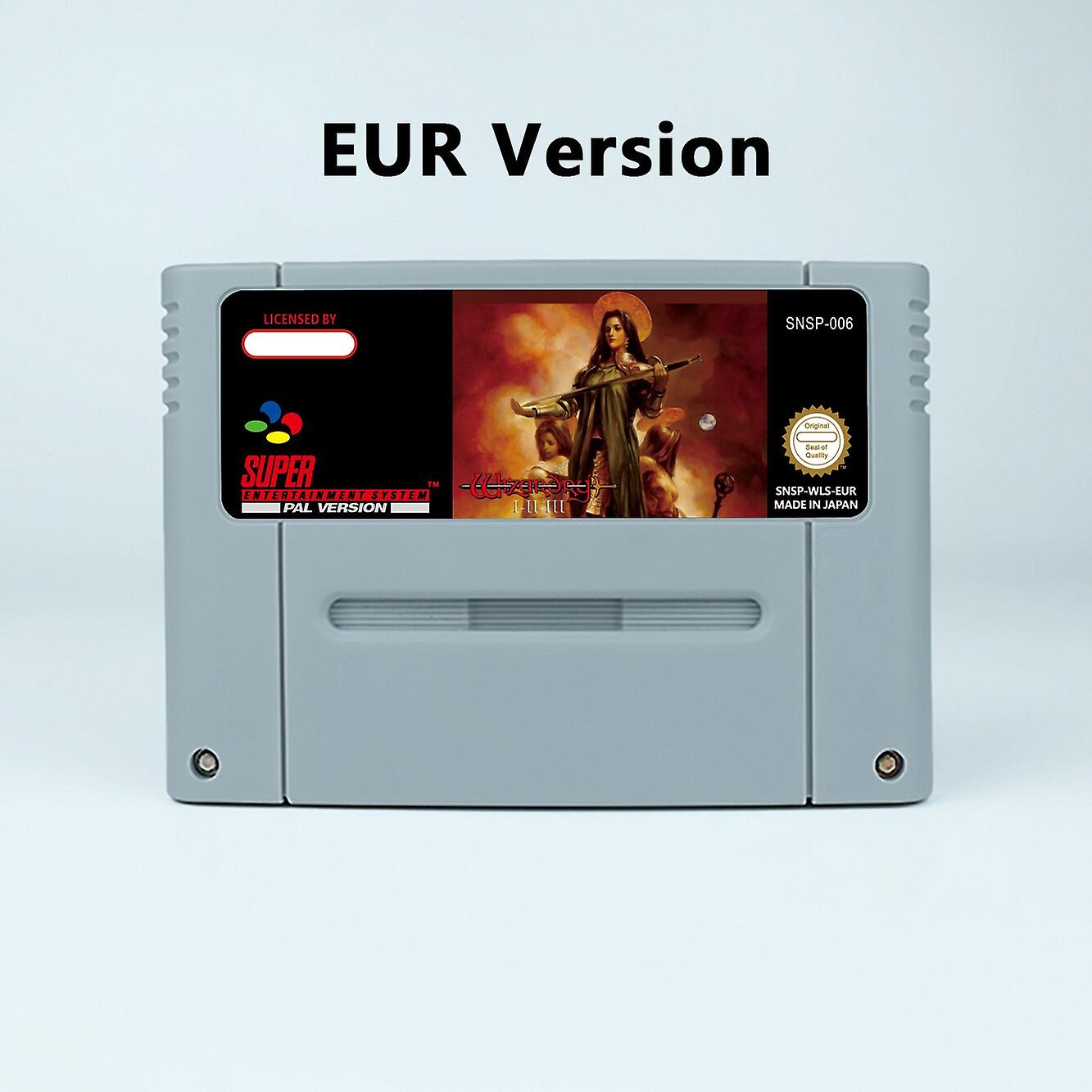 Rpg Game For Wizardry I-ii-iii - Story Of Llylgamyn Usa Or Eur Version Cartridge Available For Snes Video Game Consoles