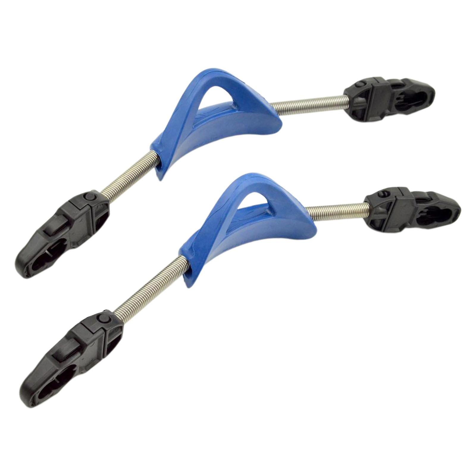 Snorkeling Fin Spring Heel Strap Diving Open-Heel Flipper Straps Blue M
