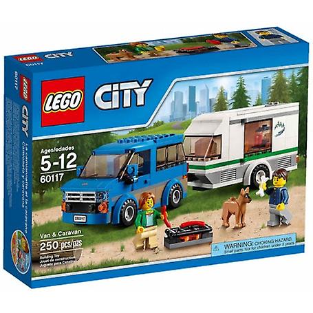 LEGO 60117 van with Caravan