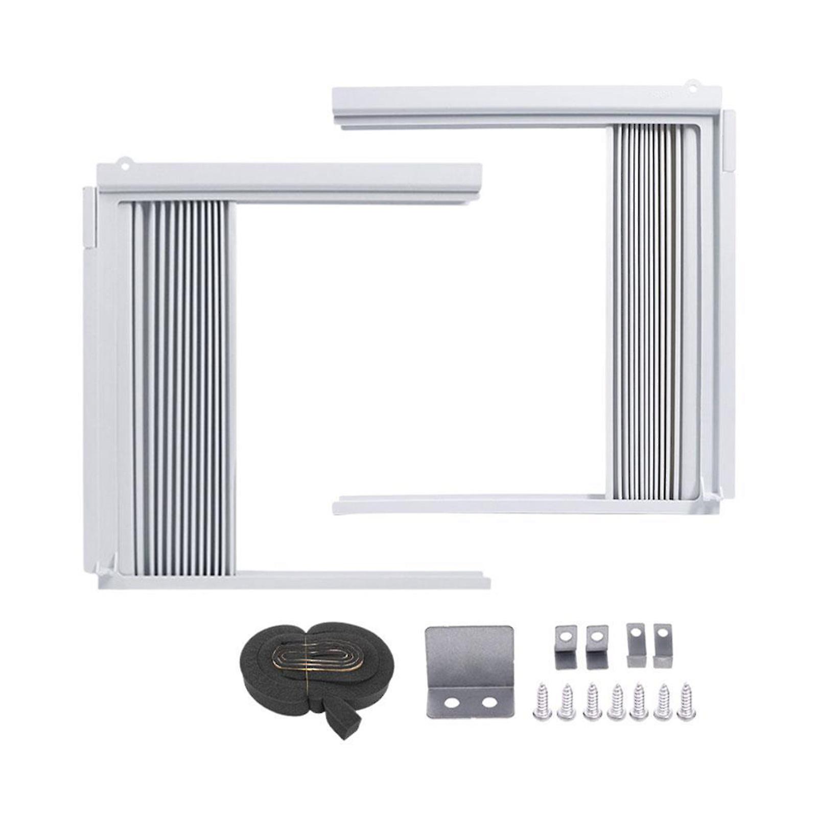 Window Air Conditioner Panels Easy Installation Window Blind Baffles For Air Conditioning Accessories