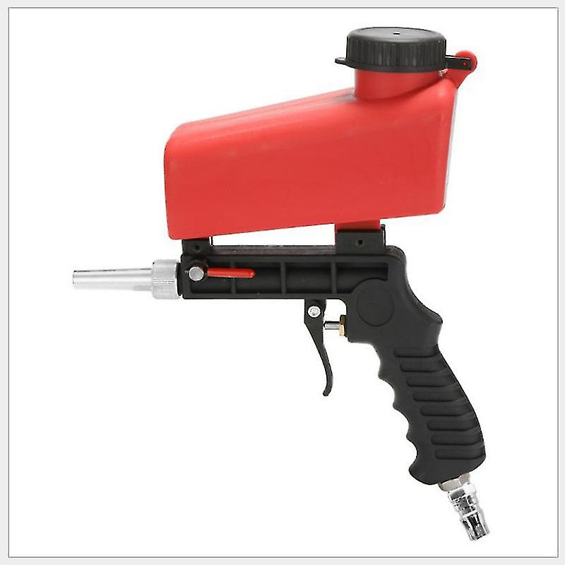Adjustable Sandblasting Gun Portable Sand Blaster Sand Blasting Machine Gravity Small Handheld Pneumatic Blasting Gun Set