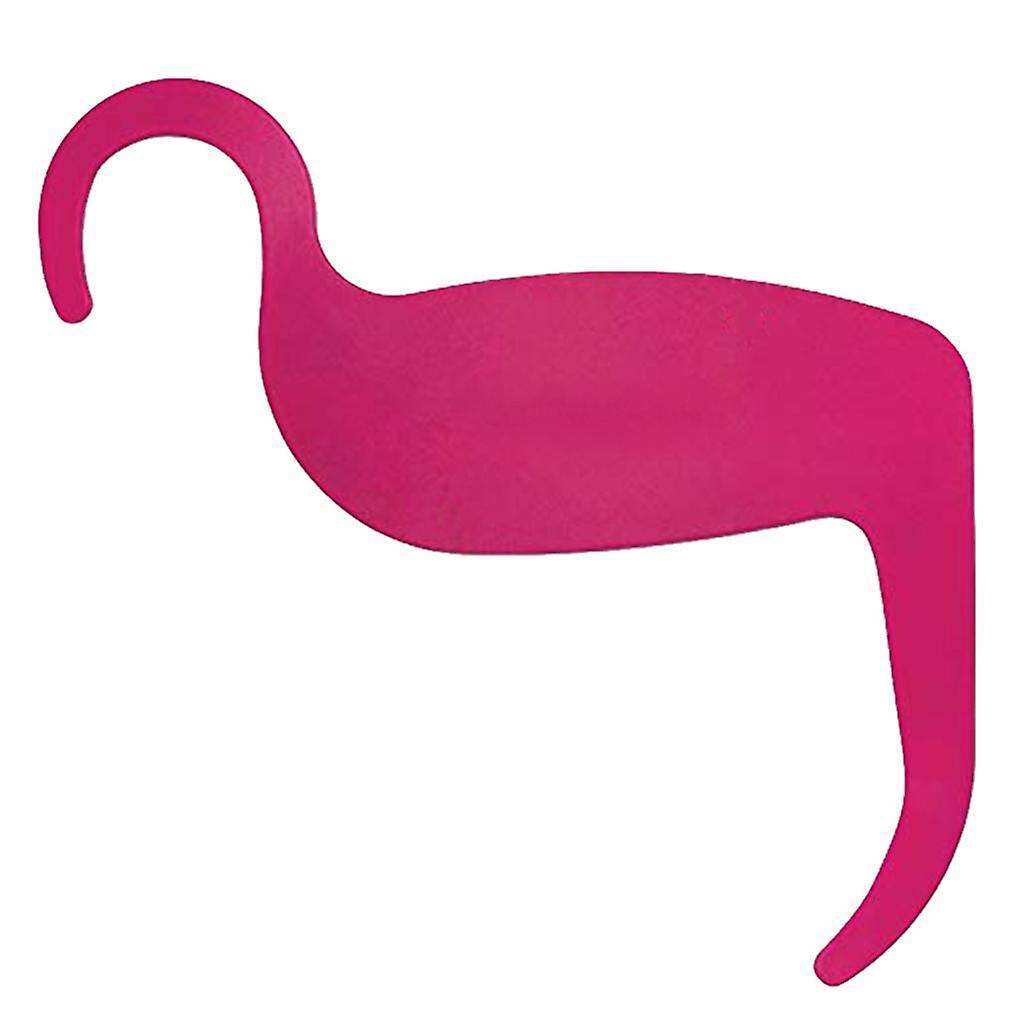 Eyebrow Stencils Contour Shaper Grooming Makeup Template Tool Rose Red