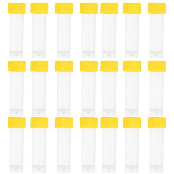 40pcs Science Plastic Tubes Polystyrene Test Tubes