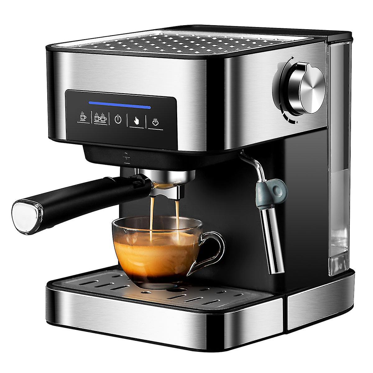 Italian Espresso Coffee Machine, Smart Home Full Automatic Coffee, Touch Screen Milk Frother Capacinno Coffee Machine