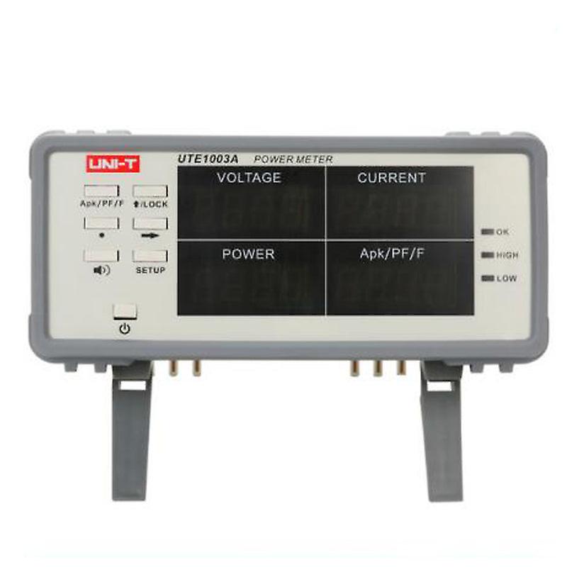 Uni-t Ute1003a Bench Trms Voltage Current Digital Power Factor & Power Meter Analyzer Range 900w Rs232