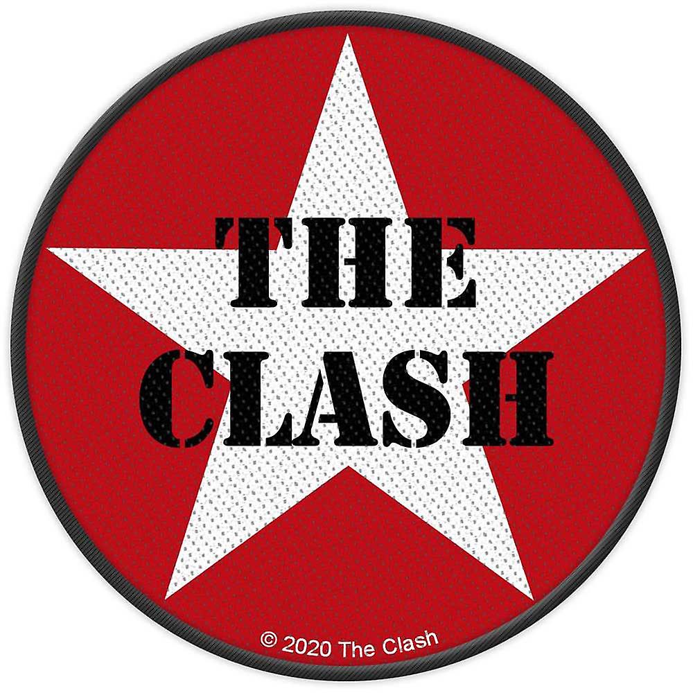 The Clash Standard Patch Military Logo new Official Red