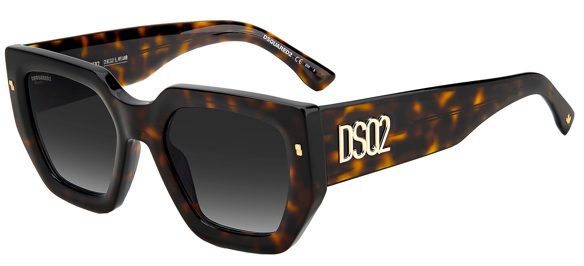 Sunglasses Dsquared2 D2 0031/S HAVANA/GREY SHADED 53/21/145 unisex