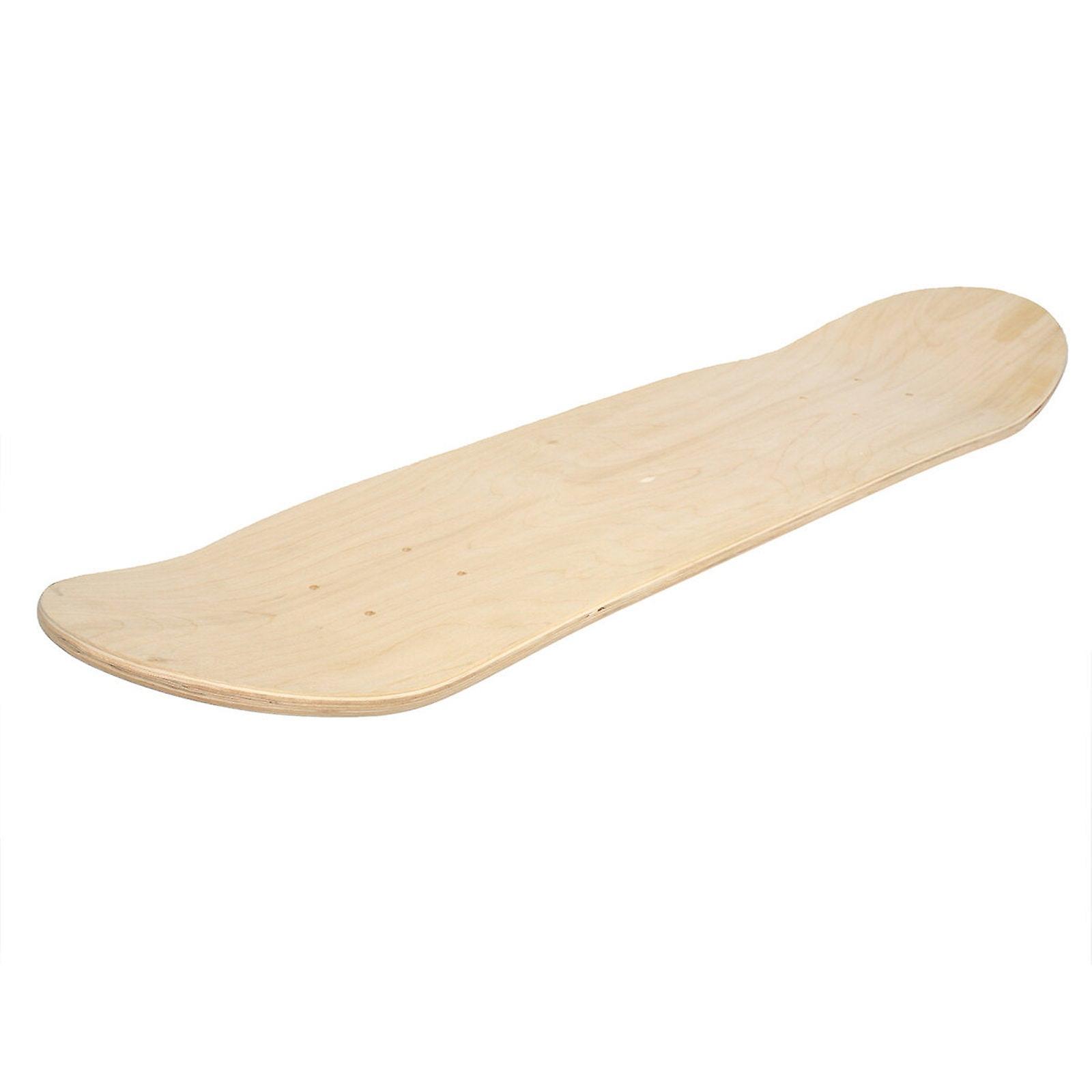 Planche De Skateboard Vierge En Bois 7 Plis - 43 Cm, Concave, Pour Peinture Et Customisation (DIY)