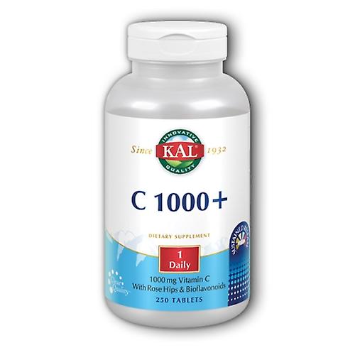 Kal C 1000+ Sustained Release, 250 Tabs (Pack of 3)