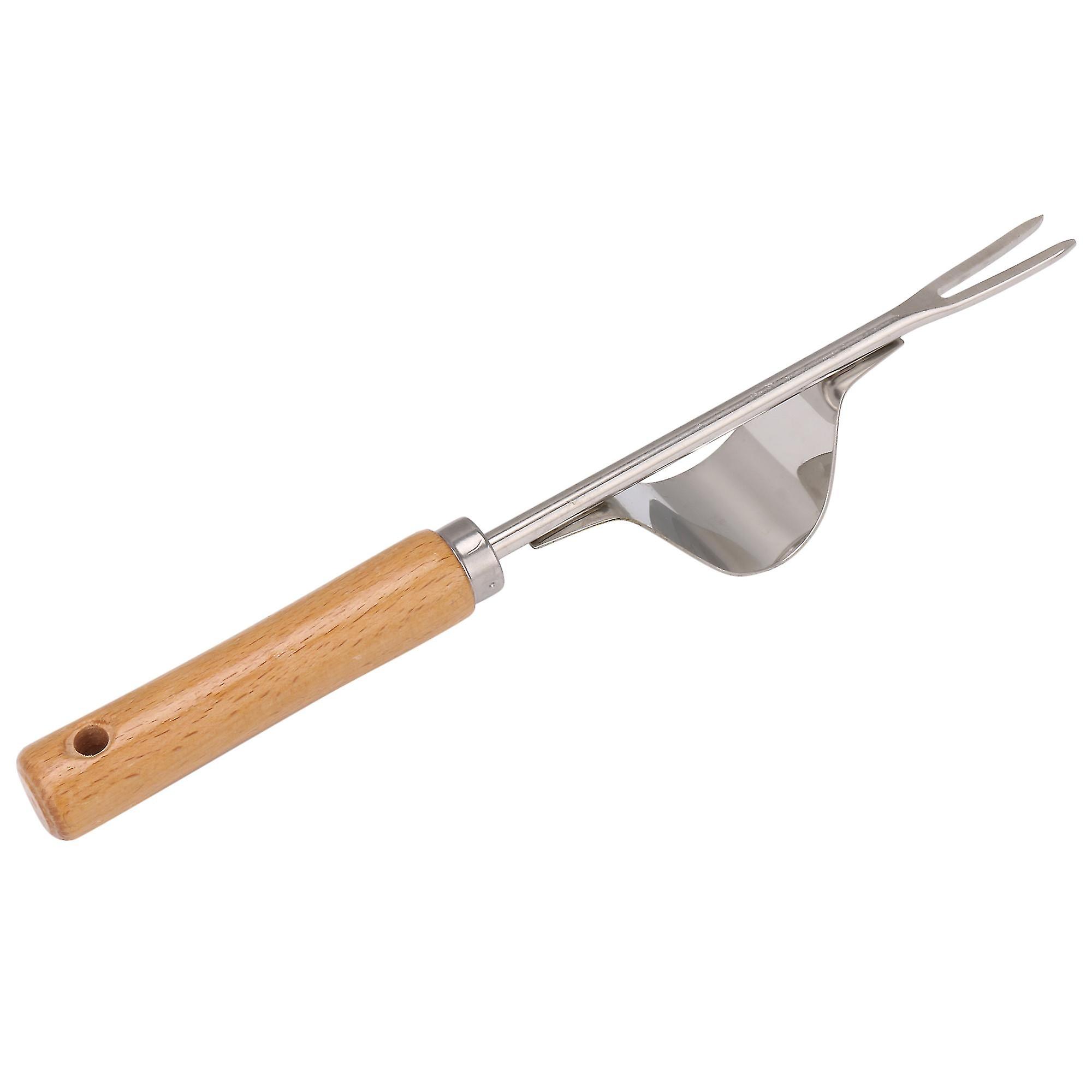 Weed Trimmers Hand Tools V-shaped Stainless Manual Weeds Puller Bend-proof For Garden Ppm-2128