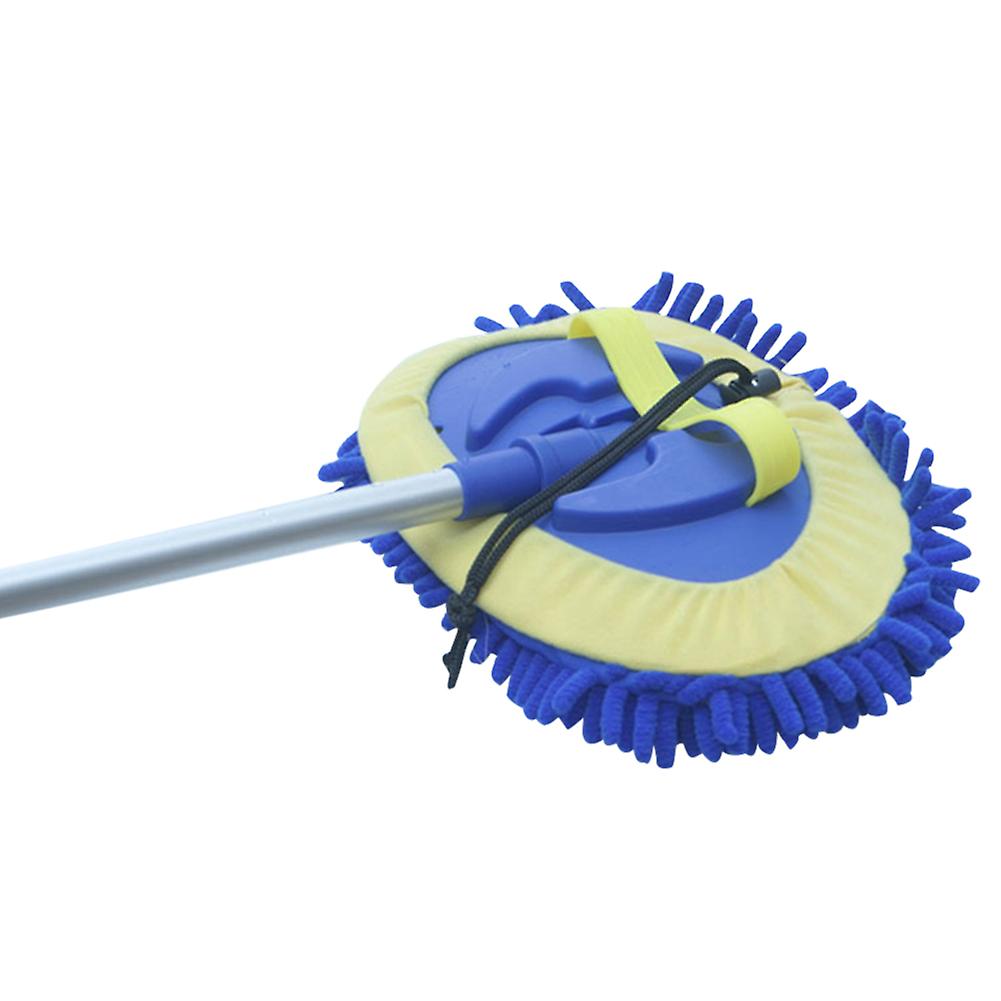 Retractable Car Washing Mop Brush Multifunctional Dust Removal Cleaning Rag Tool