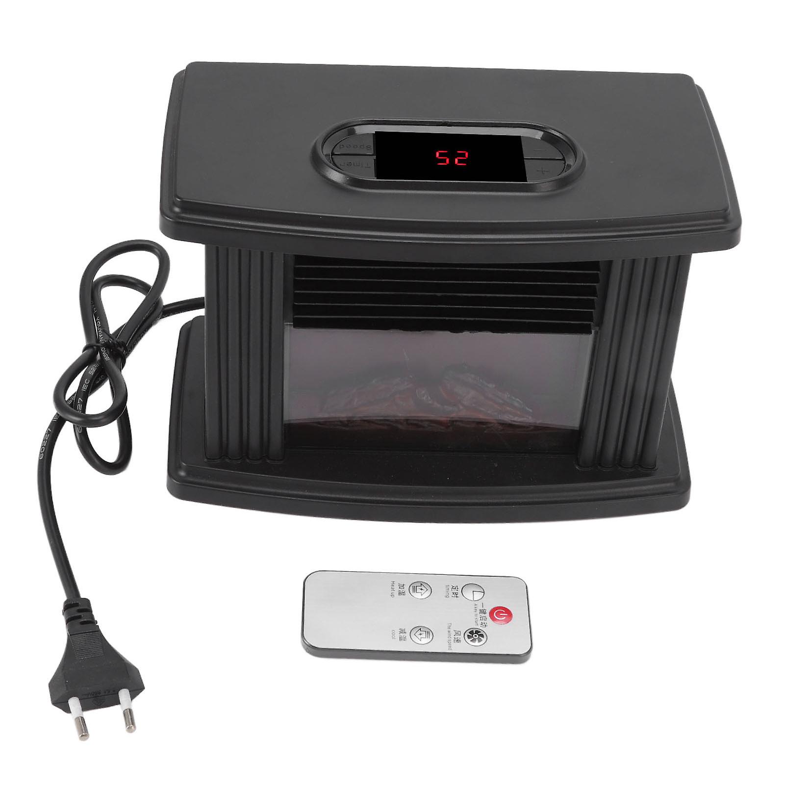 1000W Electric Fireplace, Portable, Fast and Even, with Remote Control