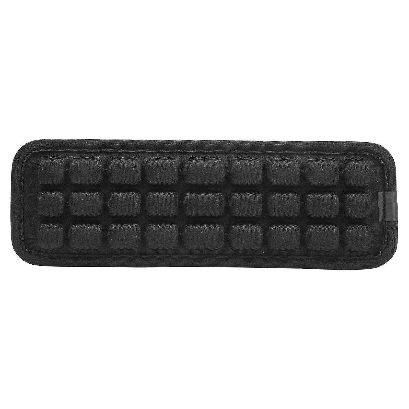 Coussin de ceinture de décompression, coussin de taille amortissant, massage 3D, taille L, pour sac à dos, sac à bandoulière