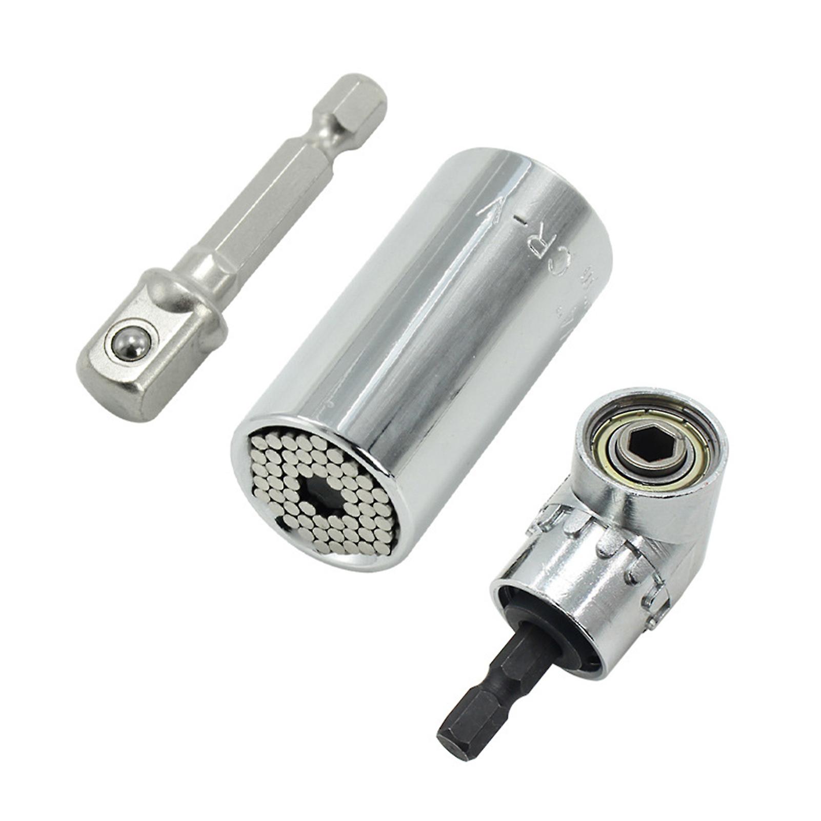 3-piece set 105-degree drill screwdriver set ratchet socket, adapter function