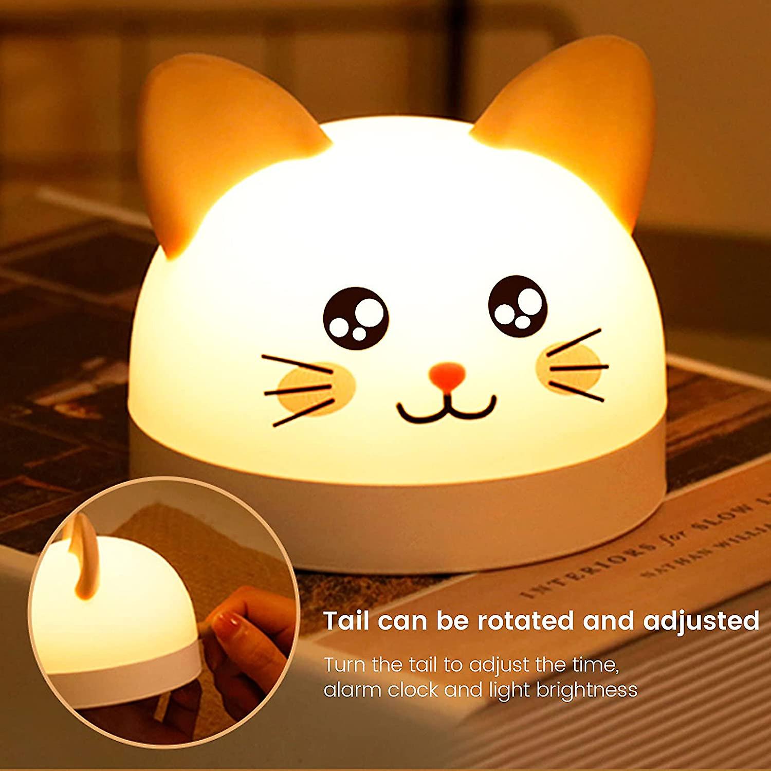 Sveglia per Cameretta dei Bambini, Orologio per Allenamento del Sonno per Bambini, Sveglia con Luce Notturna a 5 Colori, Macchina del Suono, Regalo per Studenti